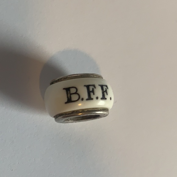 Brighton White Oval BFF Spacer - Picture 3 of 3